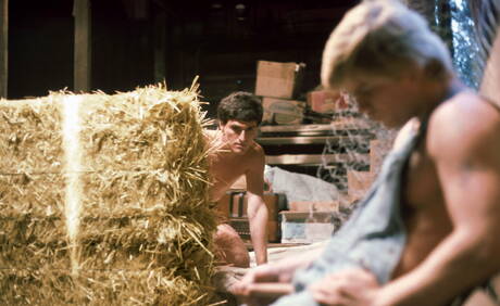 Shameless buddies Barry, Larry Atkins and Rock have a hot 3some sex