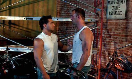 Parker, Mark, Matt, Ben lutschen Schwänze und ficken im Doggystyle