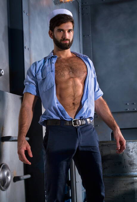 Nice american buddies hairy stud Tegan Zayne and otter Spencer Whitman have a hot couple scene