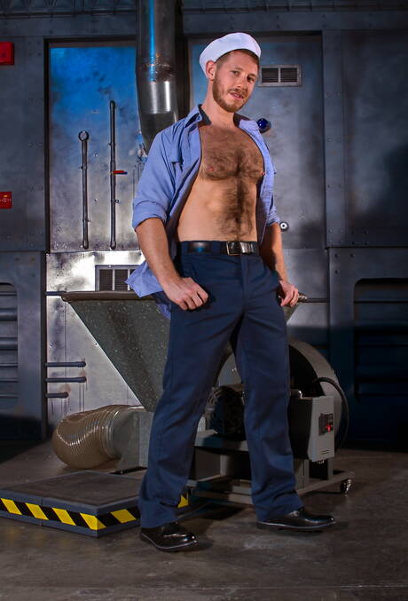 Falcon Studios: Nice american buddies hairy stud Tegan Zayne and otter Spencer Whitman have a hot couple scene