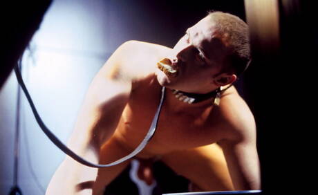 Falcon Studios: BDSM orgy in latex and uniform with Matt, Anthony, Kyle, Dean