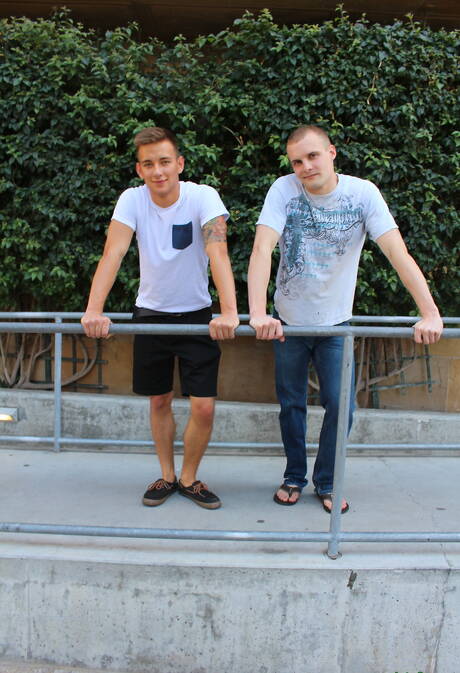 Il bel ragazzo americano Colton Phobos e il bel ragazzo Matthew Reeves si fanno un bel sesso anale all