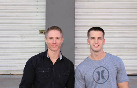 Guy Houston et le dur à cuire américain Quentin Gainz s