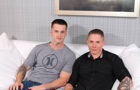 Guy Houston et le dur à cuire américain Quentin Gainz s