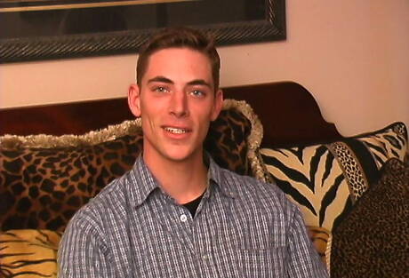 Beefy Matt playing with cock