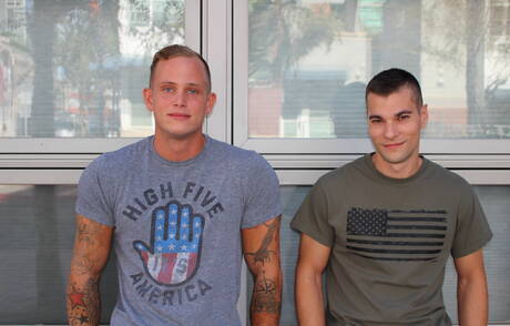 Gorący amerykańscy chłopcy, muskularny Zack Matthews i twardziel Princeton Price uprawiali ze sobą seks