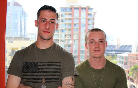 Mięśniak James Devlin i ogier Dominic uprawiają dobry seks analny na świeżym powietrzu