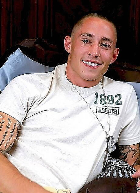 Active Duty: Well-built Diego get naked and showing hot butt