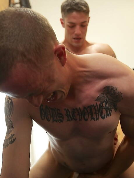 Beefy Jake and tough guy Marco banged each other