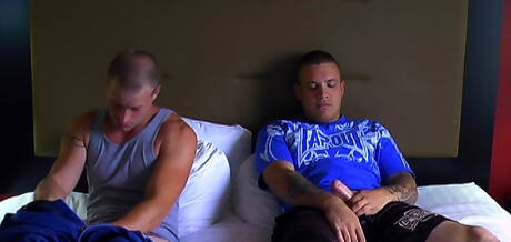 Nick bien bâti et Bruce l