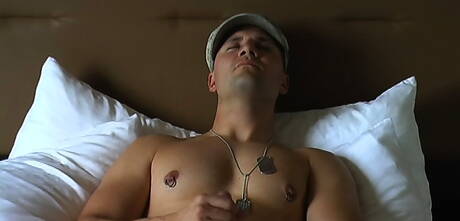 Strongman Ryan teasing his dick