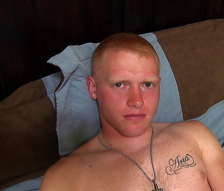 Active Duty: Tough guy Nick jerk off his cock