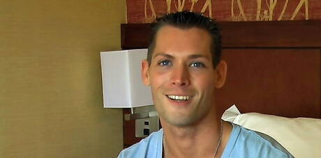 Active Duty: Muscular Conner teasing his cock