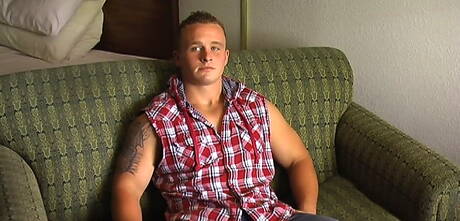 Active Duty: Stud Jimmy wanking