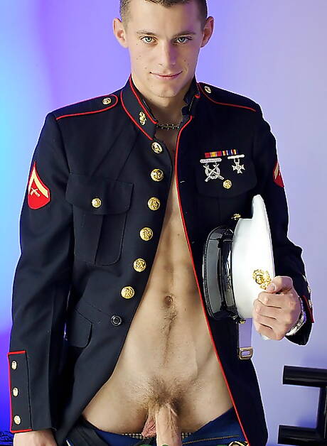 Hot Sky posing naked at the pool