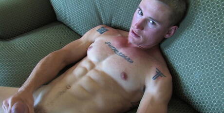 Active Duty: Tough guy Tim jack off his dick