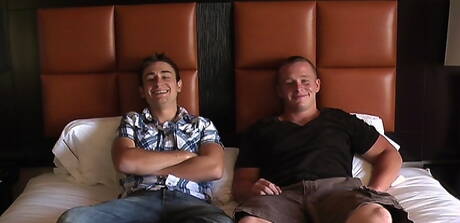 Active Duty: Superstud Bryce and tough guy Jimmy in hot ass fuck action