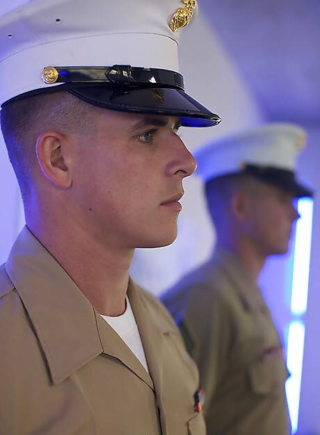 Husky guy Brian having a pleasure