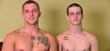 Gorgeous boy Ryan and hot boy Niko have a hot couple sex