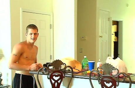 Damien, Elijah, Josh, Thomas fucking each other in hot shower