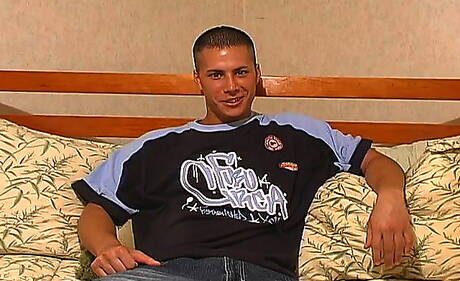 Active Duty: Strongman Kyle teasing his dick