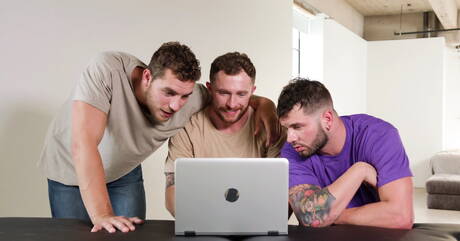 Dante Martin, Markie, Johnny, Carter w dzikim gangbangu