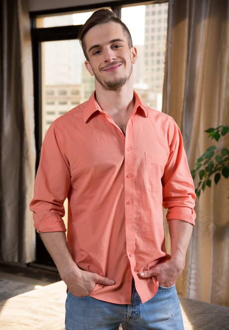 Les mecs américains chauds Connor Halsted et l