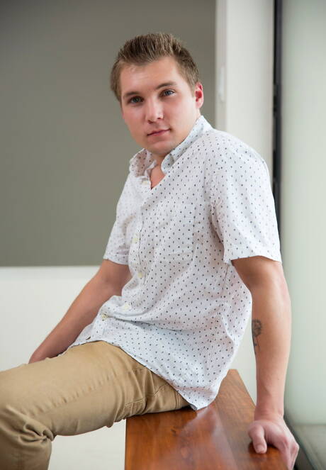 Hot americans, stud Gunner and muscular Elye Black in hot homosexual action