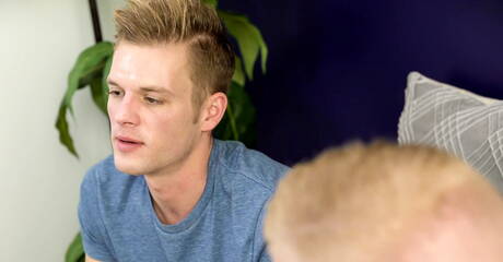 Nice american boys young boy Ty Thomas and stud Leo Luckett fuck after dick sucking