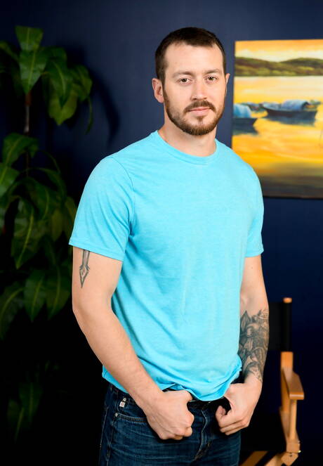 Die geilen Typen Mark Long, Archer Hart und Jason Richards bei heißer Dreier-Arschfick-Action