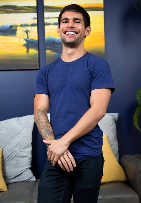 Hot american guys otter Donte Thick and hairy stud Ty Mitchell fuck after dick sucking