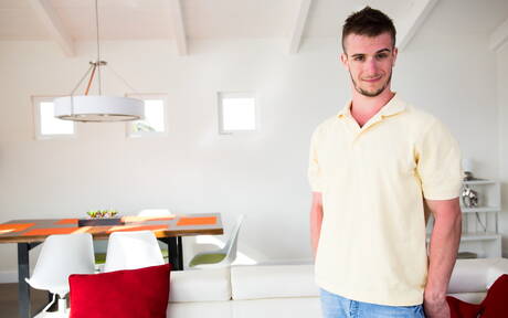 Seksowni Amerykanie, piękny chłopak Ty Thomas i wydra Donte Thick kochają się