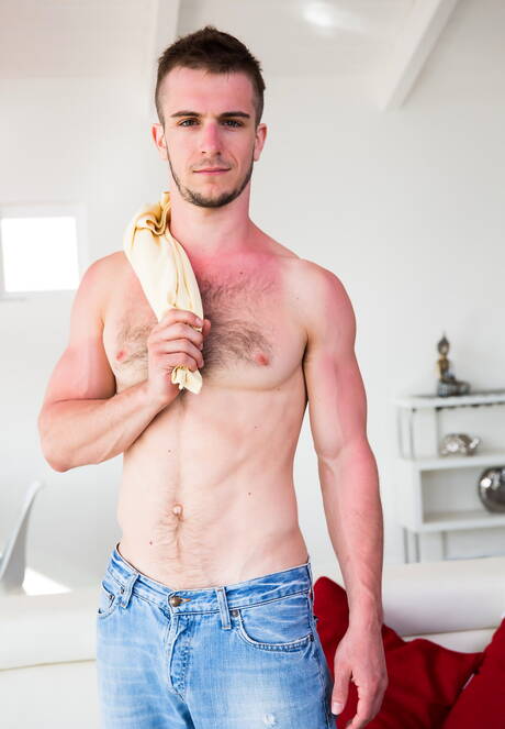 Seksowni Amerykanie, piękny chłopak Ty Thomas i wydra Donte Thick kochają się