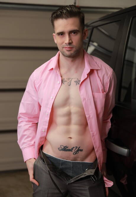 Aardige Amerikaanse jongens, knappe Mathias en knappe Luke Reed in een hete homoseksuele scène