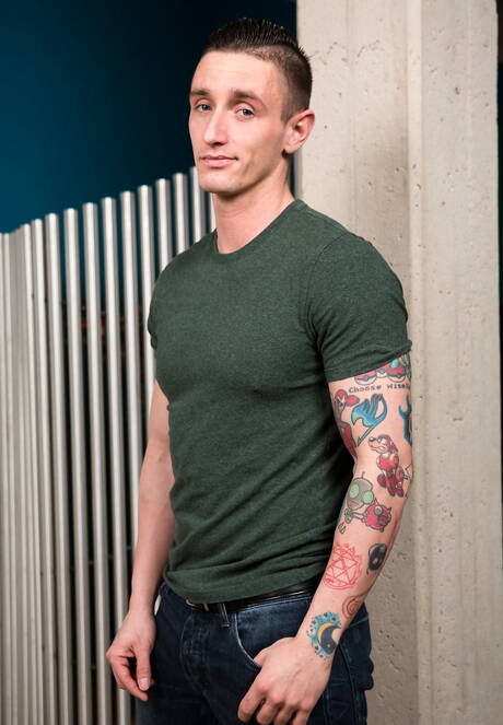 Next Door Studios: Sexy americans, otter Lance Ford and hunk Jason Richards fuck after dick sucking