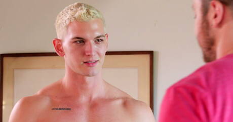 American pornstars strongman Mark Long and stud Jay Dymel banged each other