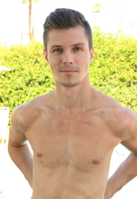 Pride Studios: Hot americans, stud Myles Landon and hot twink Alex Chandler have a good anal sex in the kitchen