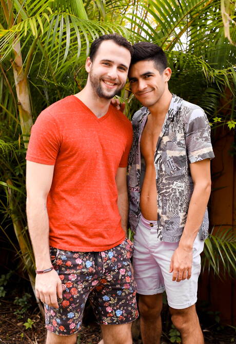 Pride Studios: Hot guy Zane Taylor and sexy dude Adin Smith in hot anal sex outdoor