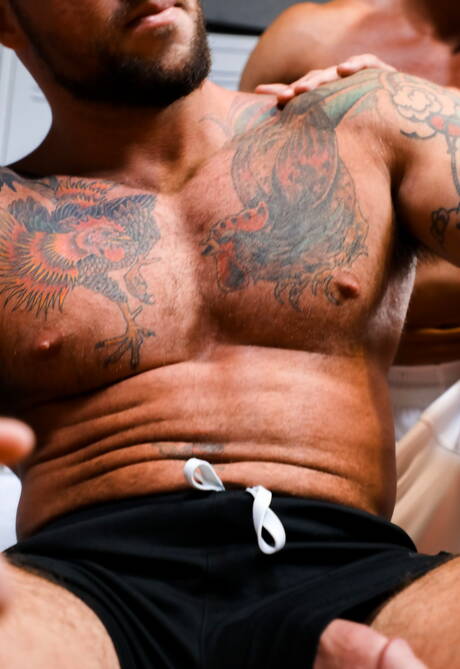 Les garçons américains sexy Sean Duran et l