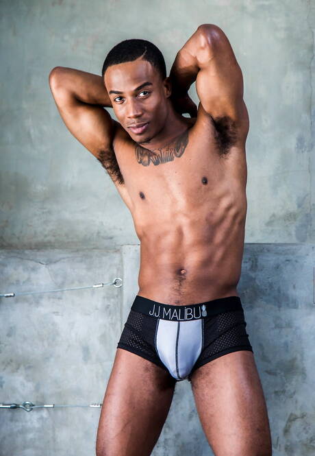 Der Muskelprotz Trey Donovan und der amerikanische Muskulöser Seth Knight haben heißen interracial Sex