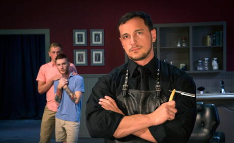 I ragazzi sexy Seamus Oreilly, Colin Bryant e Joey D fanno sesso anale a tre con fisting