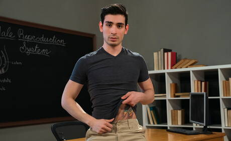 Asian young boy Issac Lin and beautiful boy Luka Sage like fisting