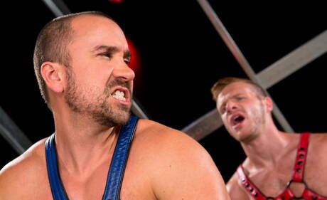 Fisting Central: American well-built Brian Bonds and tough guy Manuel Olveyra just fisted