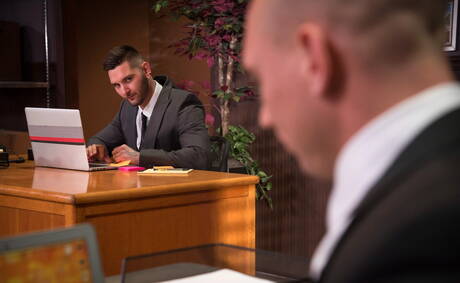 Horny buddies Jaxton Wheeler, Teddy Bryce and John Magnum banged each other