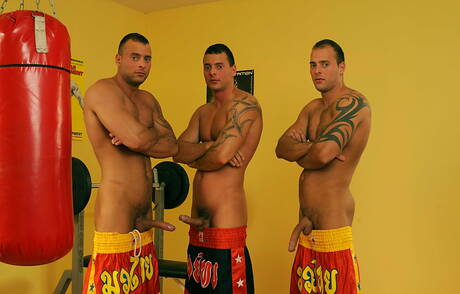 Garotos tarados Jason Visconti, Jimmy Visconti e Joey Visconti se chupando e transando