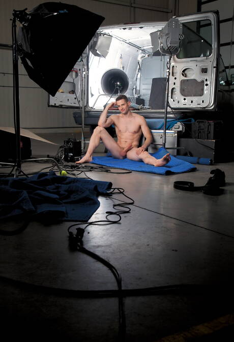 Les célèbres américains, Pierce Paris et le superstar Quin Quire, montrent un corps parfait