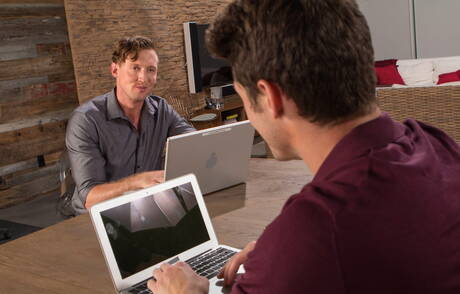 Hot american guys husky guy Pierce Paris and beefy Devin Franco in hot ass bang