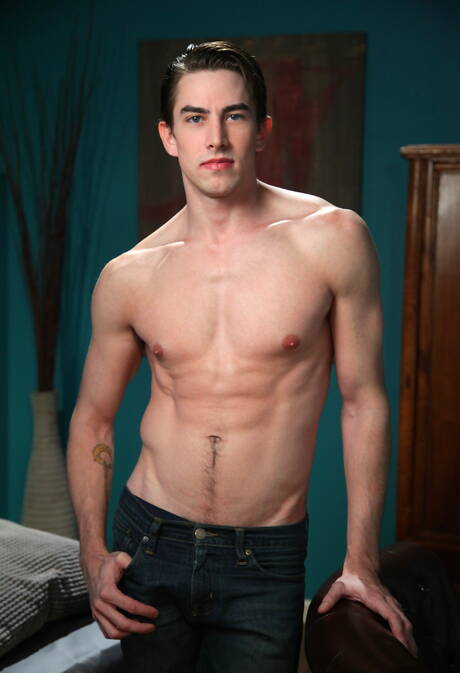 Sexy americans, muscular Sean Duran and superstud Jack Hunter sucking and fucking each other