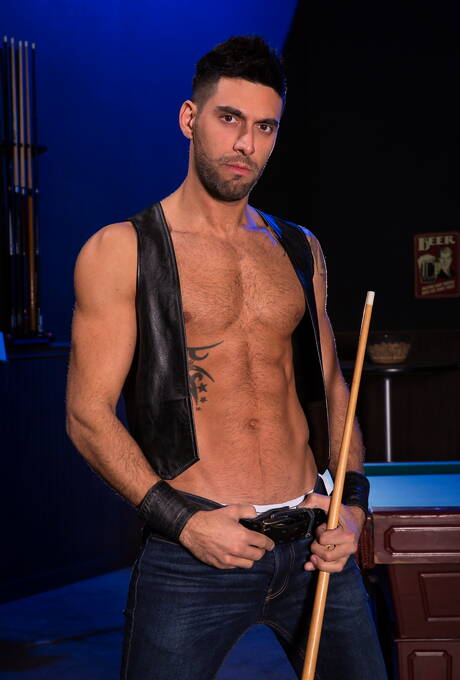 Der amerikanische Otter Jack Vidra und der haarige kanadische Hengst Mick Stallone haben guten Analsex