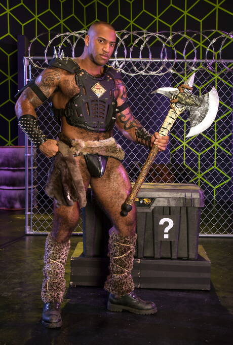 Raging Stallion: Two american boys mature bear Daymin Voss and gay bear Eddy Ceetee in hot anal sex